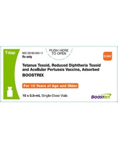 Boostrix Tdap Injectable 0.5mL PFS 10/Pk